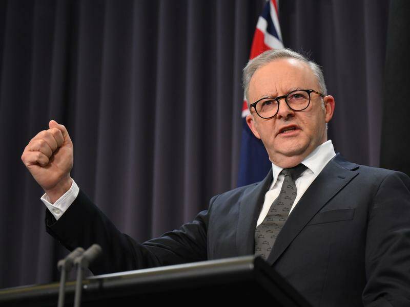 Anthony Albanese denies moving his home affairs and immigration ministers is a political scalping. Photo: Lukas Coch/AAP PHOTOS