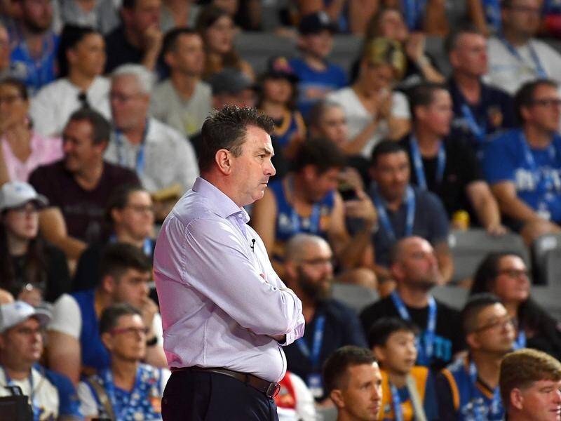 Scott Ninnis has been appointed full-time coach of the Adelaide 36ers for the next two seasons. (Jono Searle/AAP PHOTOS)