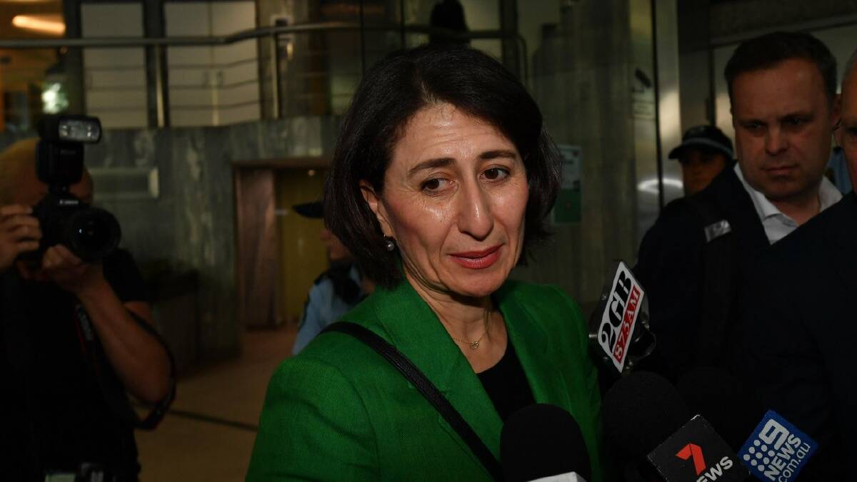 Gladys Berejiklian's case was dismissed by two of the three Court of Appeal judges. (Dean Lewins/AAP PHOTOS)