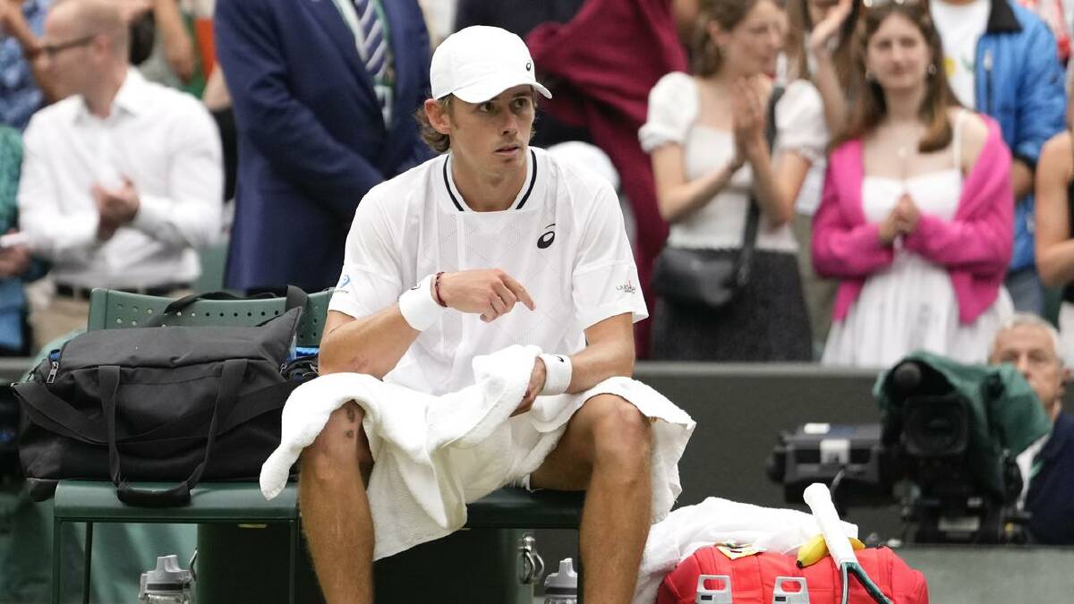 Questions linger over Alex de Minaur's Olympic campaign after his injury at Wimbledon. (AP PHOTO)