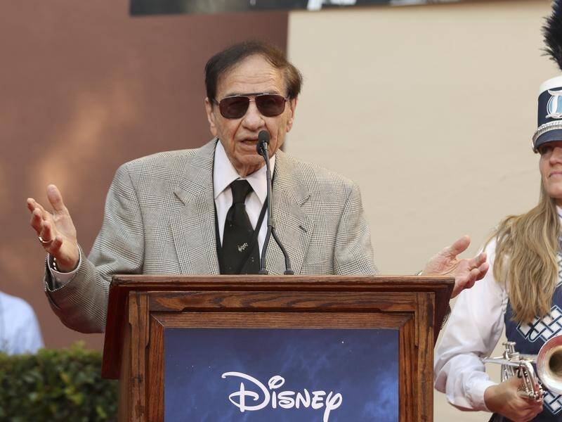 Richard M. Sherman, the songwriter of Mary Poppins and Chitty Chitty Bang Bang, has died at age 95. (AP PHOTO)