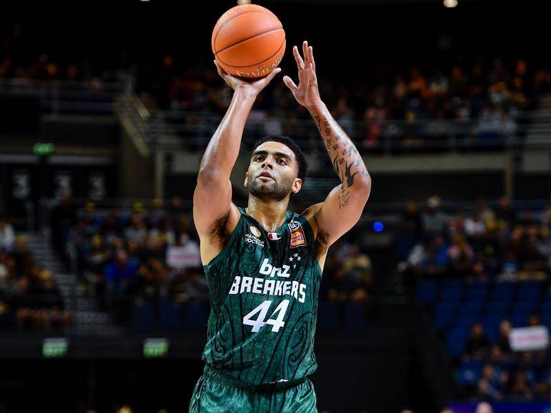 Injured Breakers import Anthony Lamb could hold the key to ending Sydney's NBL three-peat hopes. (John Davidson/AAP PHOTOS)