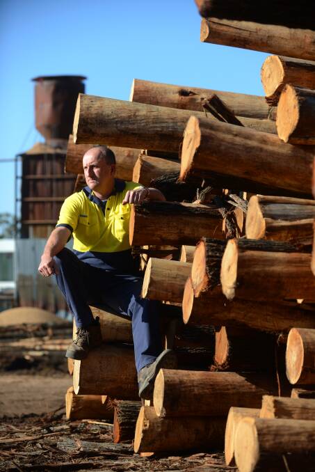 Gunnedah Timbers manager Paddy Paul. Photo:Barry Smith 250713BSC02
