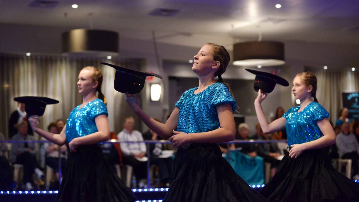Performers from Lennox Beach take the stage at Mayworth.Photo:Barry Smith 020513BSD62