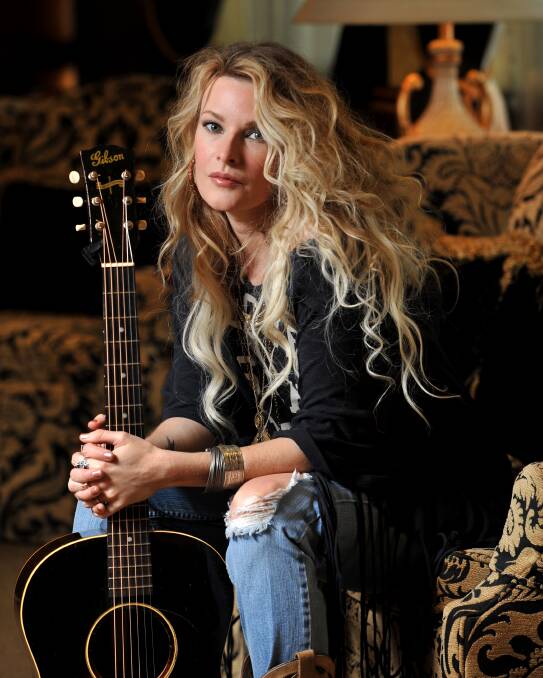 A photo of Elizabeth Cook taken at the Tamworth Country Music Festival in January. Photo:Barry Smith