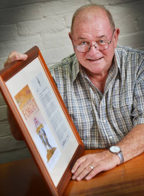 SENIORS WANTED: Tamworth Regional Council’s 2015 senior citizen of the year, Bill Gleeson, wants people to nominate worthy seniors for the 2016 award. Photo: Barry Smith 100316BSC02