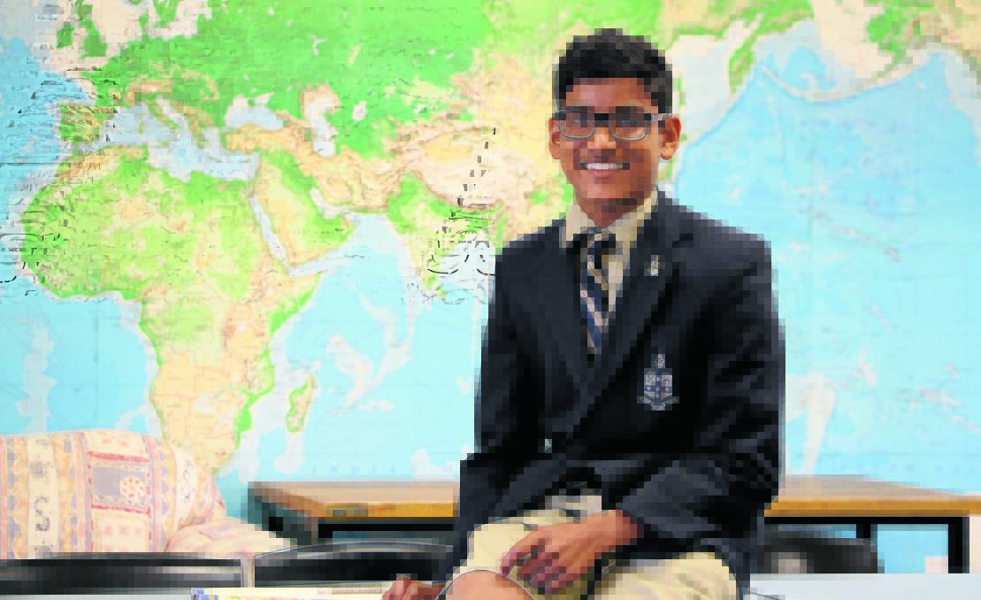 SMOKIN’: Sambavan Jeyakumar has been awarded first prize in a statewide geography competition.
