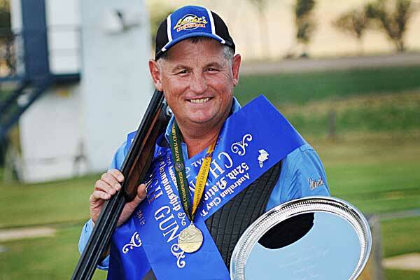 John Sleightholme returned from the national trap titles with a haul of prizes including a spot on the Australian team.  Photo: Geoff O’Neill 040412GOB01